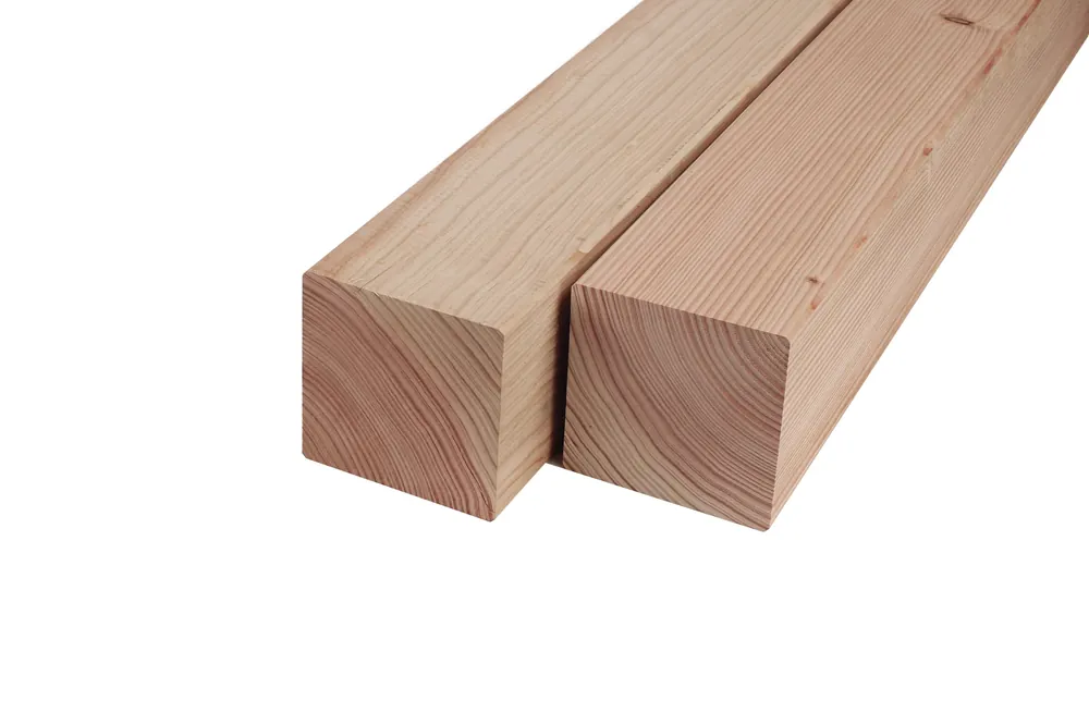 Douglas Paal 12 x 12 cm (120 x 120 mm) Geschaafd - Lengte 500 cm Dagaanbieding