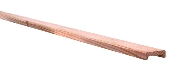 Douglas Afdeklat 2.8 x 8.5 cm (28 x 85 mm) Geschaafd Met Sponning Onbehandeld - Lengte 180 cm Gratis Retour