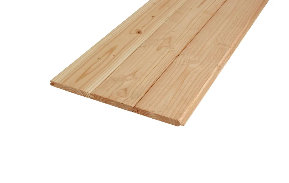 Tijdelijk Beschikbaar Douglas Dakbeschot 1.6 x 11.6 cm (16 x 116 mm) Geschaafd - Lengte 300 cm