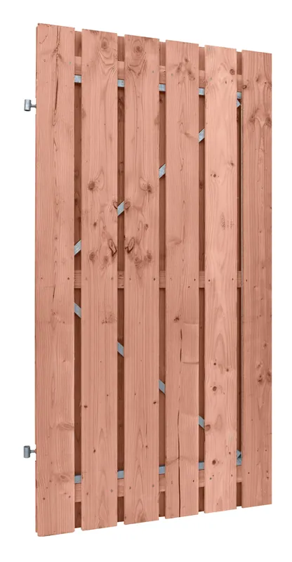 Beste Prijs Douglas Poortdeur op Stalen Frame Fijnbezaagd 100 x 195 cm