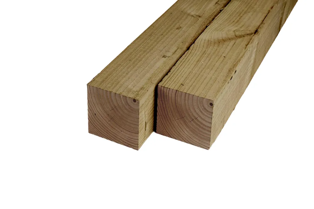 Douglas Paal Fijnbezaagd Geïmpregneerd 10 x 10 x 400 cm Rechtstreeks Van De Fabrikant