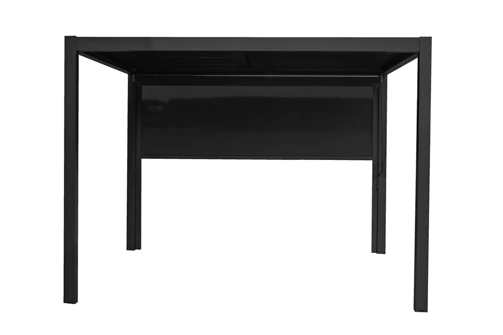 Speciale Aanbieding Screen Zwart 400 cm - voor Aluminium Overkapping