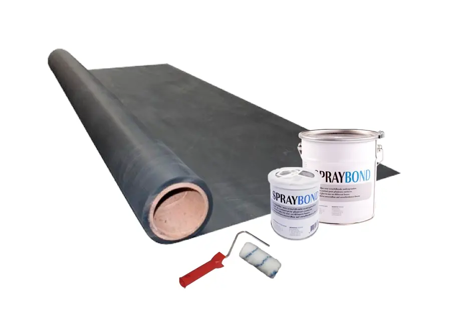 Betaalbaar EPDM Dakpakket Inclusief Lijm 275 x 350 cm