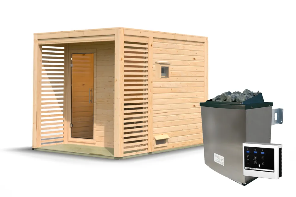 Direct Verzonden Sauna Oss 2 Finish 237 x 276 x 232 cm