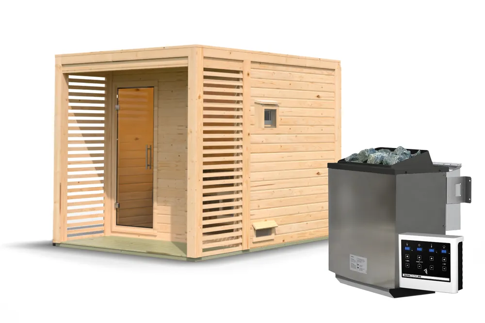 Sauna Oss 2 Bio Combi 237 x 276 x 232 cm Snelle Levering