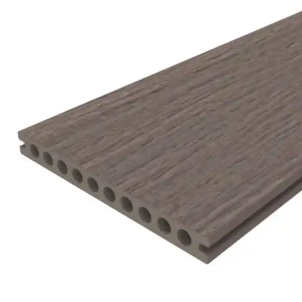 Tijdelijk Beschikbaar NewTechWood HKC Vlonderplank, Holle Kamerprofielen, Silver Ash, 2,3 x 21 x 400 cm