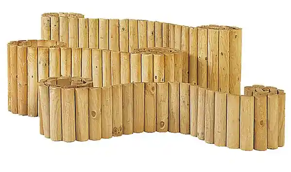Rolborder, Groen Geïmpregneerd 5 x 20 x 250 cm Korting