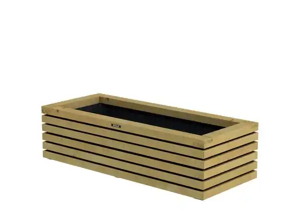 Elan Excellent Bloembak, Groen Geïmpregneerd, 120 x 50 x 30 cm Hete Deal