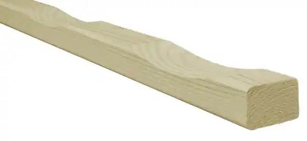 Laatste Kans Vuren Ventilatielat t.b.v. Wandbekleding, Groen Geïmpregneerd, 2,1 x 4,5 x 250 cm