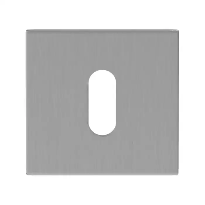 Sleutelrozet Squared flat RVS Favoriet