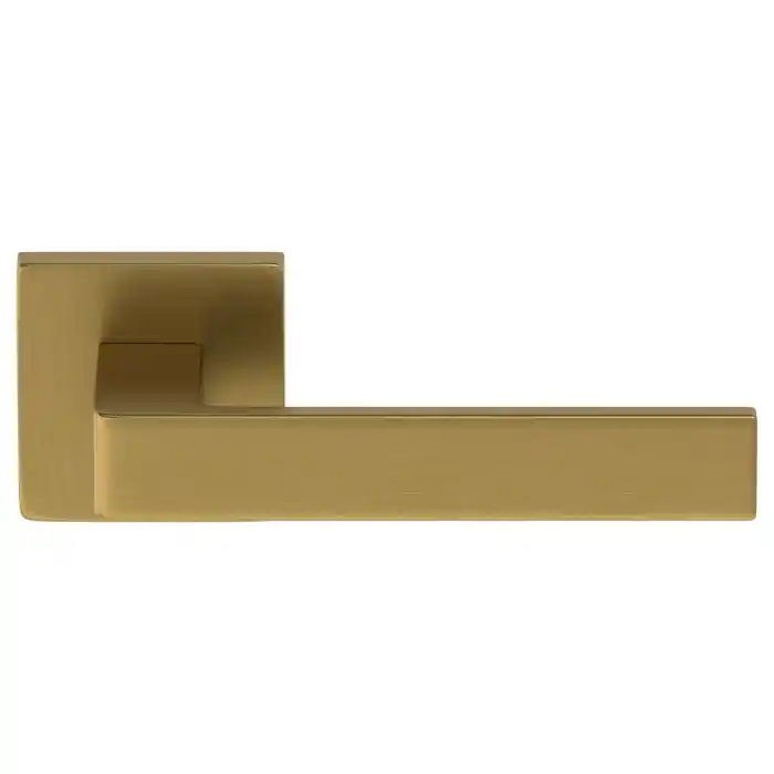 Tijdelijk Beschikbaar Deurkruk Quadrate 28 regular MESSING