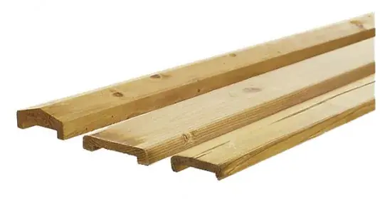 Express Levering Afdeklijsten Piramide 180 cm W06803