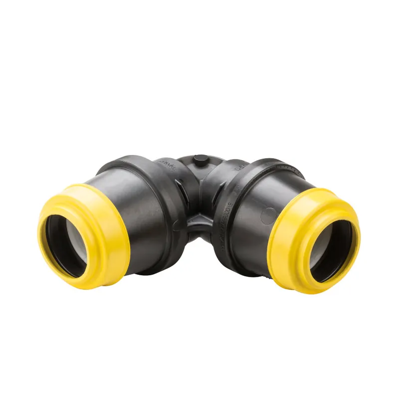 Hawle knie 90 graden GASTEC - 32 mm 2 x steek Flitsaanbieding