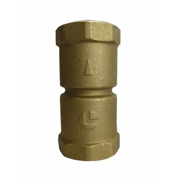 Messing 2 1/2‘‘ tussenklep veerbelast Flitsaanbieding