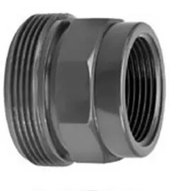 PVC 1‘‘ x 1/2‘‘ draadeind buitendraad x binnendraad Direct Verzonden