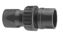 Populair PVC Ø 50 driedelige koppeling handgevormd