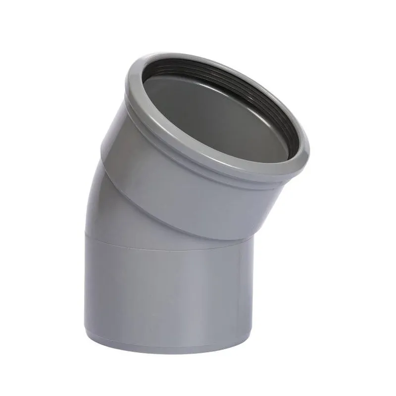 PVC bocht 30 graden 110 mm SN4/SN8 manchet/spie Bestseller