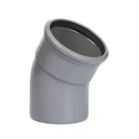 PVC bocht 30 graden 160 mm SN4 manchet/spie Bestseller