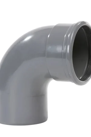 Aanbieding PVC bocht 88 graden 160 mm SN4 (manchet/spie)