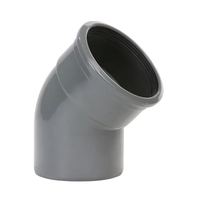 PVC bocht 45 graden 125 mm SN8 (manchet/spie) Koop Online