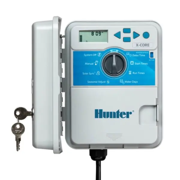 Hunter X-Core 601 6 stations outdoor beregeningscomputer Beperkt Aanbod