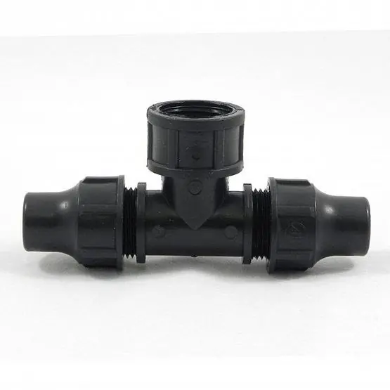 Voordeelprijs Druppelslang t-verbinder 16 mm x 3/4" binnendraad