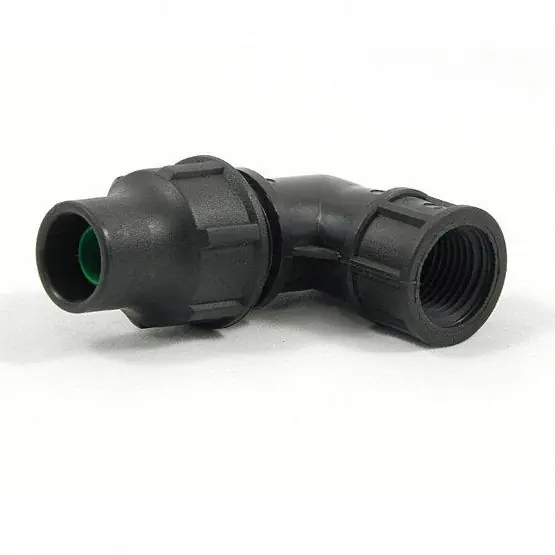 Direct Verzonden Druppelslang knie verbinder 16 mm x 1/2" binnendraad