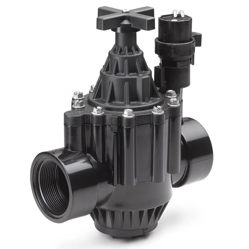 Tijdelijk Beschikbaar Rainbird 150-PGA 1 1/2" - 9V magneetklep met debietregeling