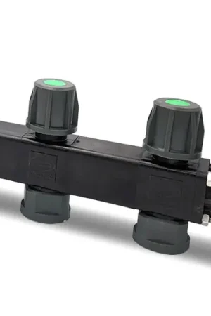 Hete Deal LEV Manifold verdeler 3-weg met kraan