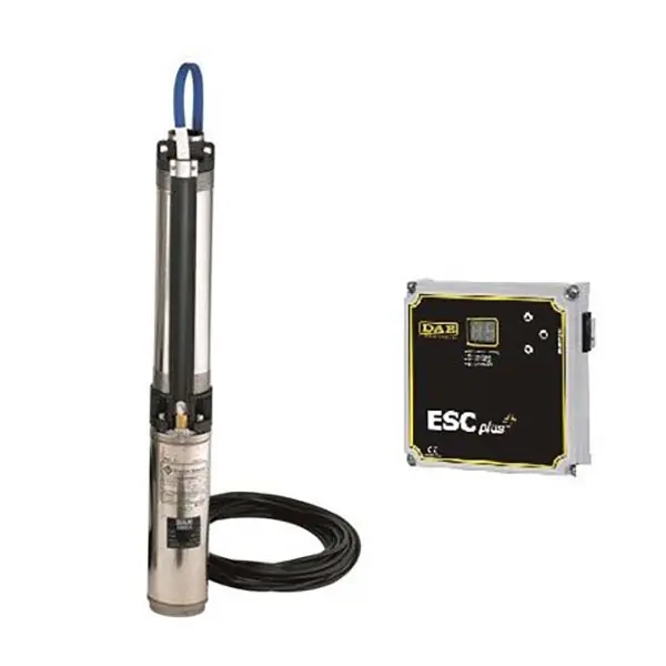 Gecertificeerd DAB S4 8/9 2HP KIT T400/50 4OL bronpomp set DAB ESC Plus