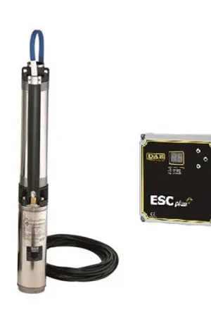 Gecertificeerd DAB S4 8/15 3HP KIT T400/50 4OL bronpomp set DAB ESC Plus