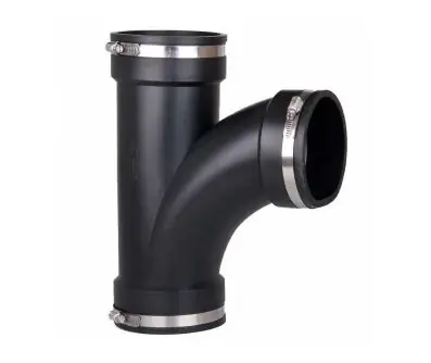 Flexibele T-stuk 50 mm / 1 1/2" - bereik 44-50 mm Snelle Levering