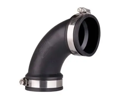 Voordeelprijs Flexibele bocht 110 mm / 4" - bereik 100 -110 mm