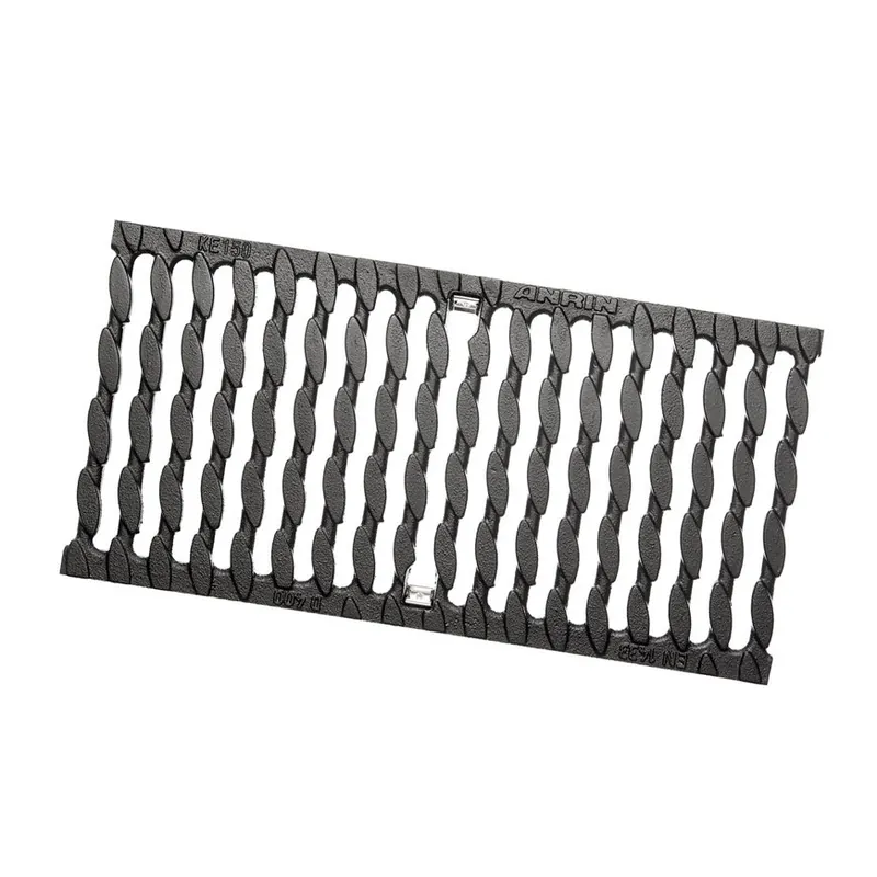 Anrin sleufrooster gietijzer KE-200 L = 50 cm - Klasse D Laatste Versie