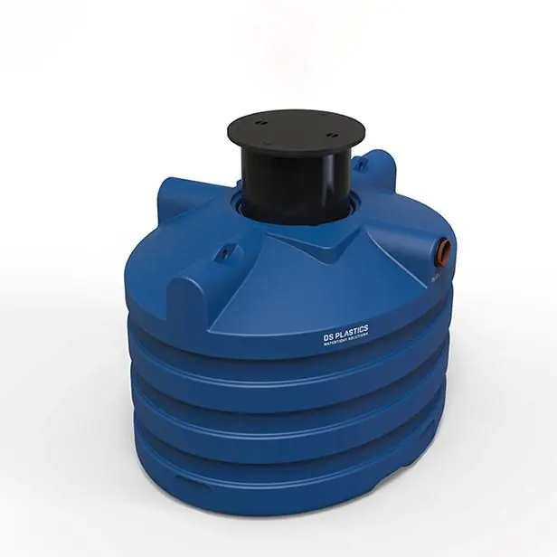Premium Regenwatertank ondergronds incl. schacht - 4000 liter / premium