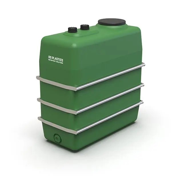 Regenwatertank bovengronds met staalbanden - 1500 liter Alleen Vandaag