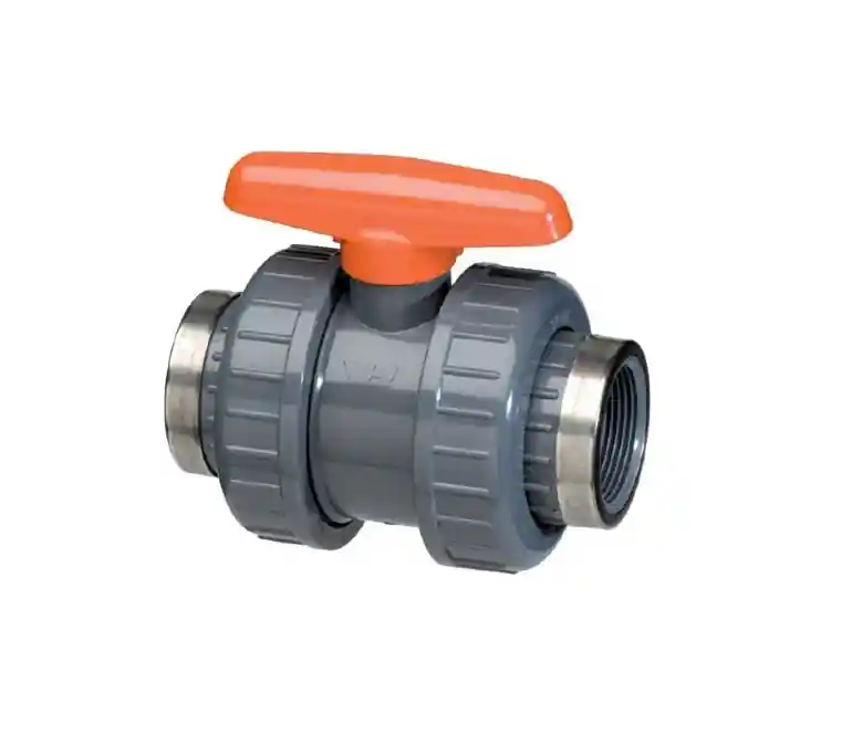 Alleen Vandaag VDL PVC kogelkraan 1 1/2" - 2 x wartel binnendraad
