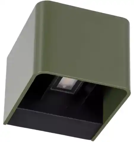 Sus Square Green LED wandlamp 230V Buiten wandlamp Nu Kopen