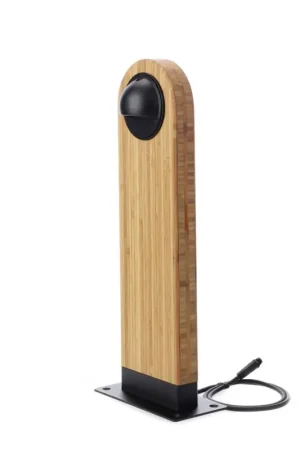 Betrouwbaar Sus Small One Bamboo Black LED staande lamp 24V