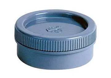 Koop Online Schroefeindkap PVC 75