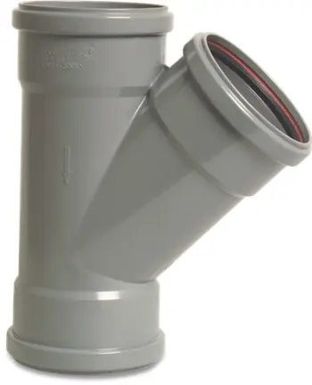 T-Stuk PVC MANCHET 45/160 Superprijs