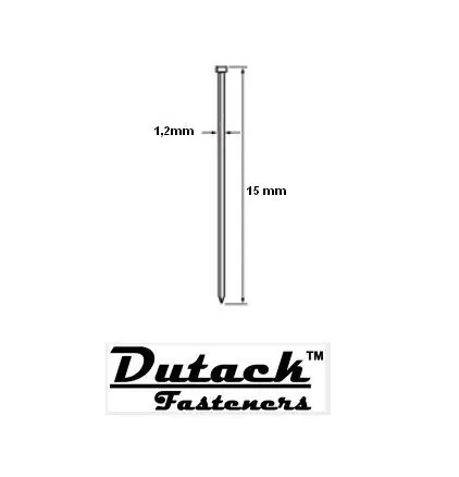 Seizoensaanbieding DUTACK brads TYPE12 1000 STUKS