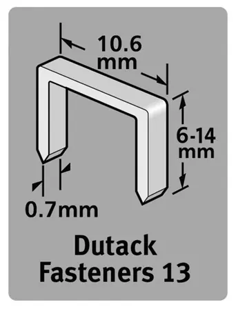 DUTACK nieten 13/8 1000 STUKS Korting