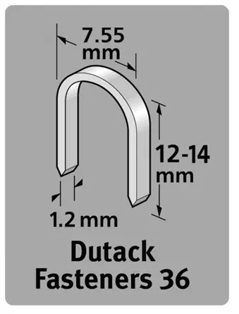 Snelle Levering DUTACK nieten 36/14 1000 STUKS