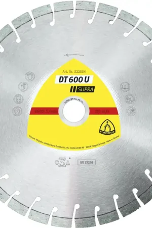 Gecertificeerd Diamantschijf DT600U 180MM