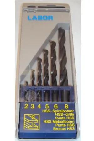 Aanbieding Metaalboorset LABOR 6 Delig
