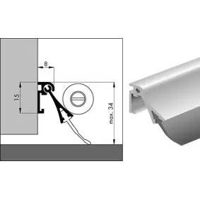 Dorpelstrip PORT-O-MAT 93 Gecertificeerd