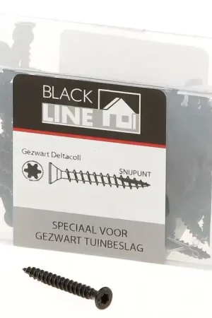 Spaanplaatschroeven ZWART 50 6.0*50 Premium