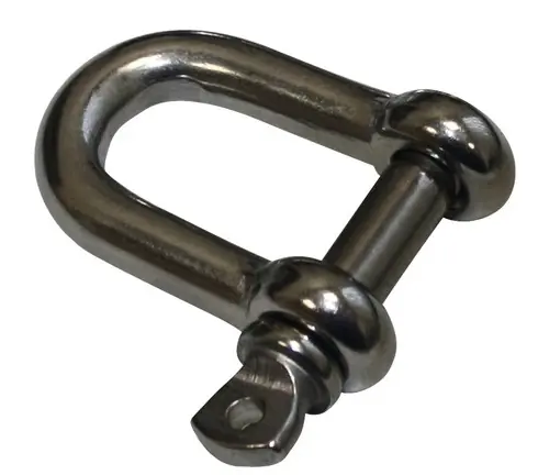 Op = Op D-Sluiting RVS 4 MM