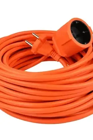 Actieprijs Tuinverlengsnoer ORANJE 20 METER